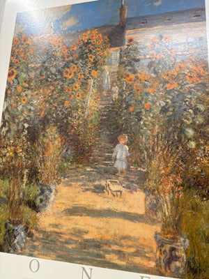 Impression Le Jardin de Vetheuil de Monet à accrocher au mur