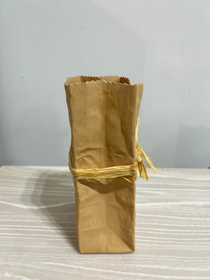 Harvey kraft paper bag ceramic vase