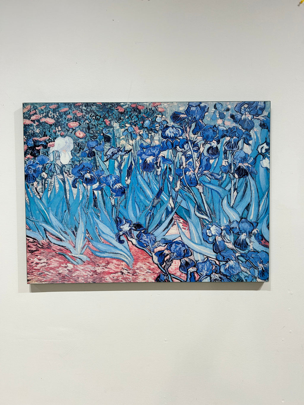 XL Van Gogh’s Iris printed wall hanging