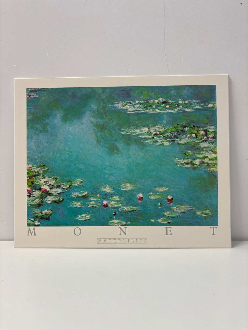 Impression Waterlillies de Monet à accrocher au mur