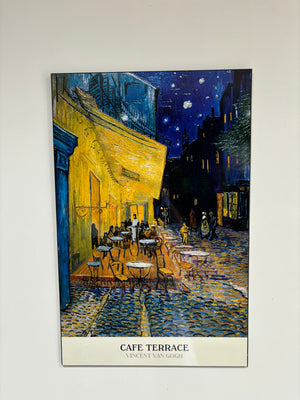 XL impression Cafe Terrace de Van Gogh à accrocher au mur