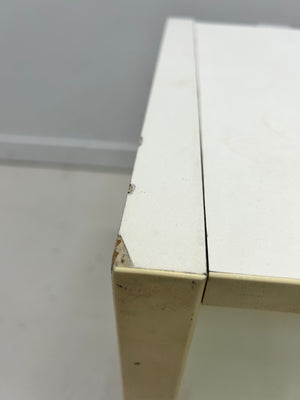 Discontinued white IKEA Ilen nightstand