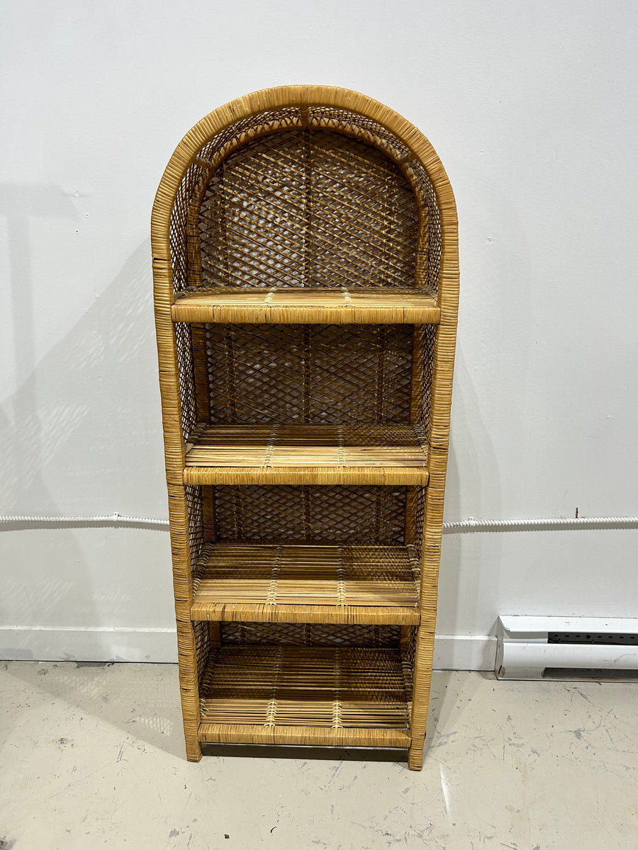 Medium arched wicker shelf – Turquoise's Treasures