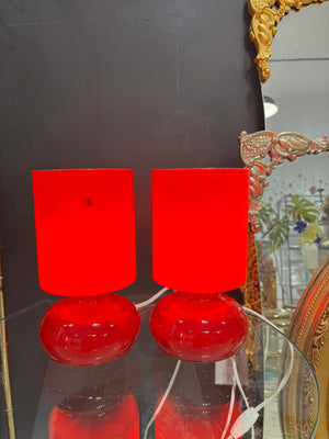 Lampes IKEA Lykta rouges