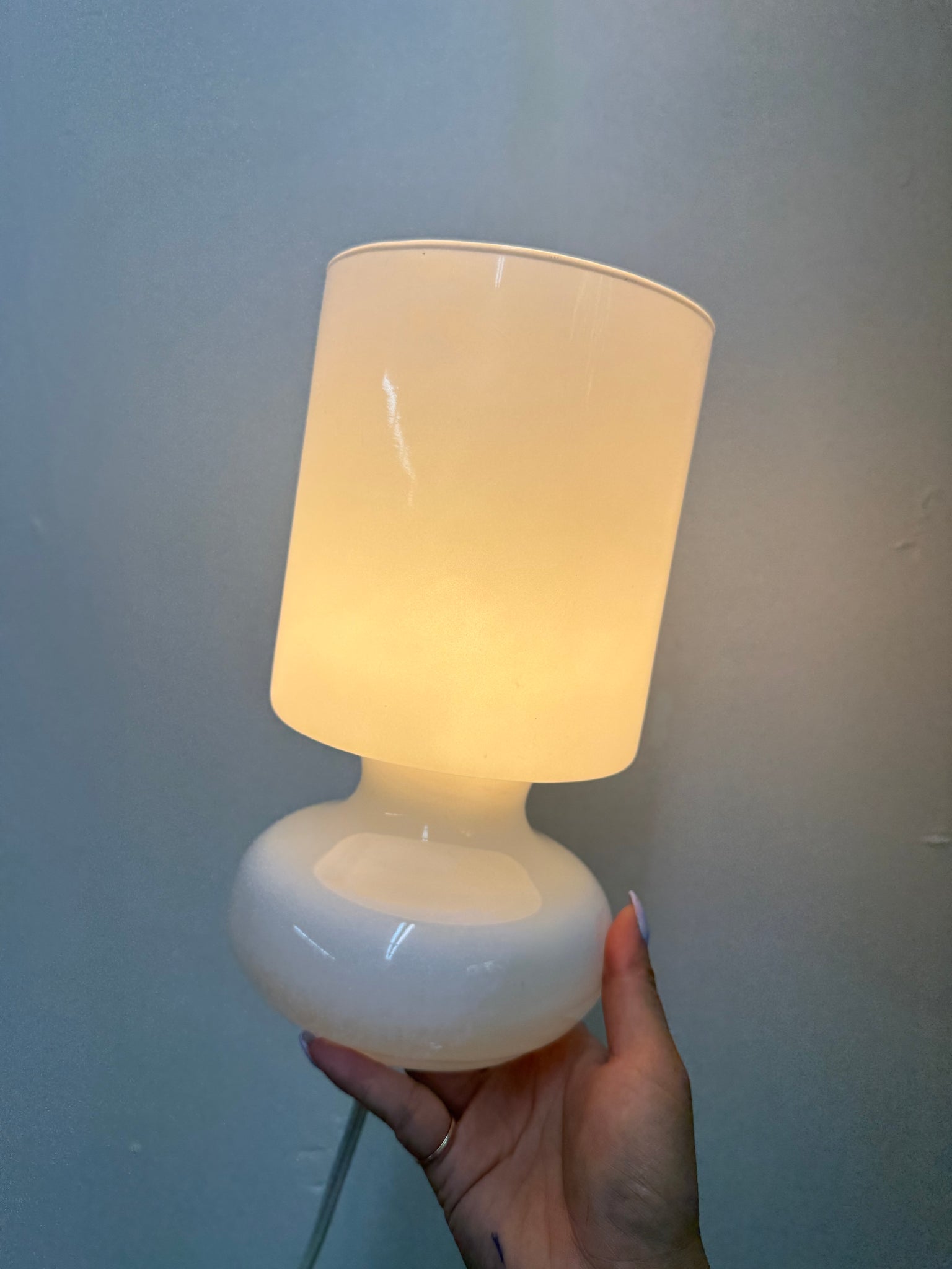 Lampes IKEA Lykta blanches