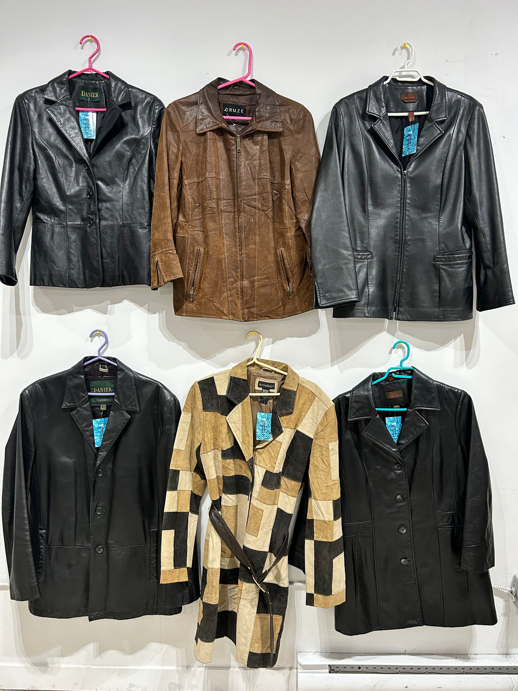 Manteaux en cuir authentiques vintage et pré-aimés