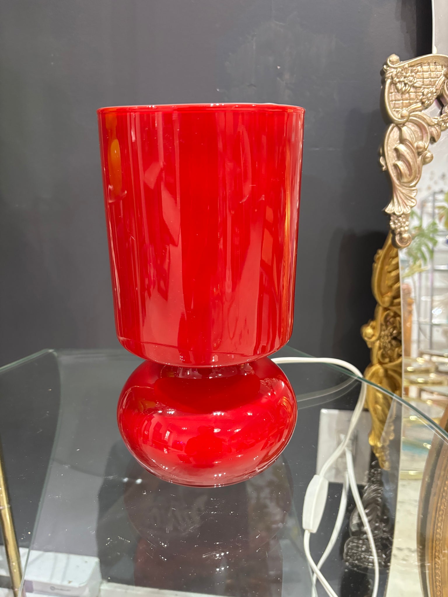 Lampes IKEA Lykta rouges