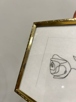 Selection of golden brass frames part 2