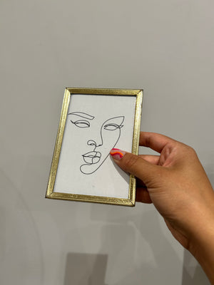 Selection of golden brass frames part 2