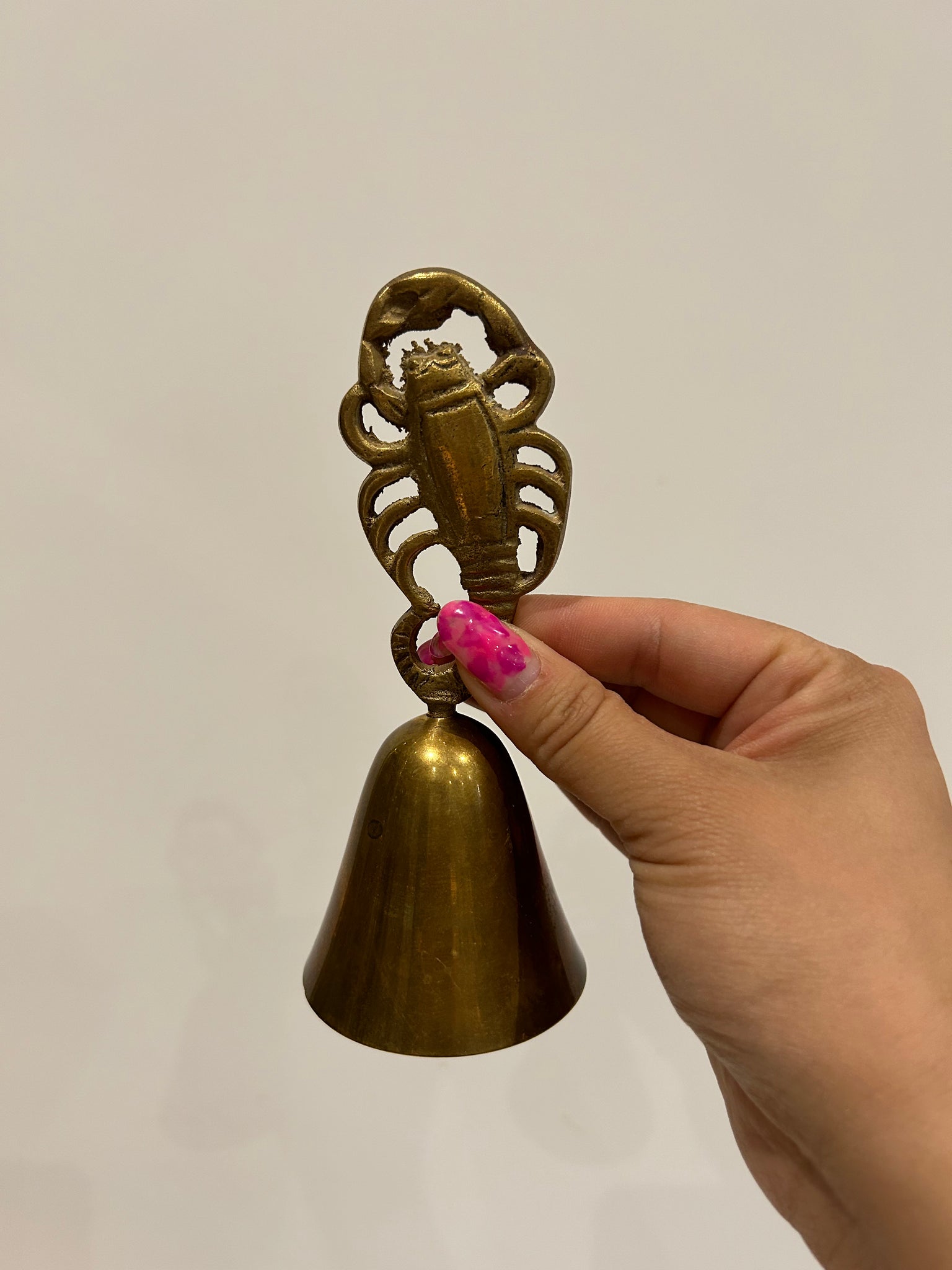 Selection of solid brass bells