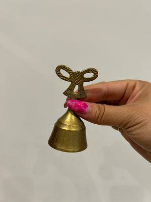 Selection of solid brass bells