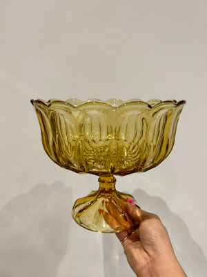 Selection of colorful vintage glassware part 1
