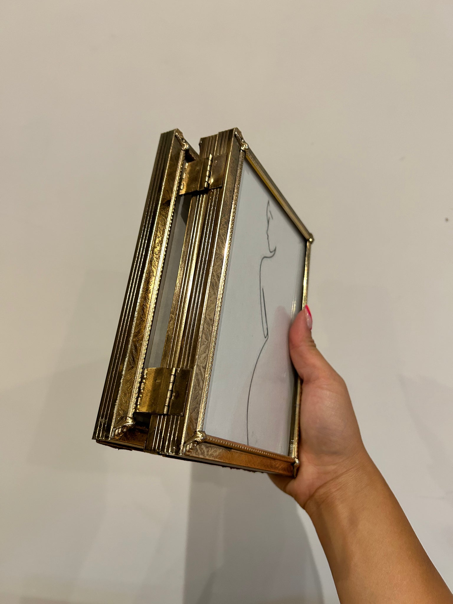 Selection of golden brass frames part 2