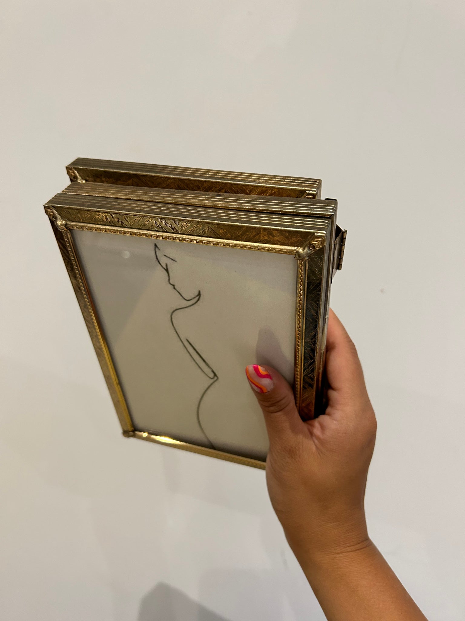 Selection of golden brass frames part 2