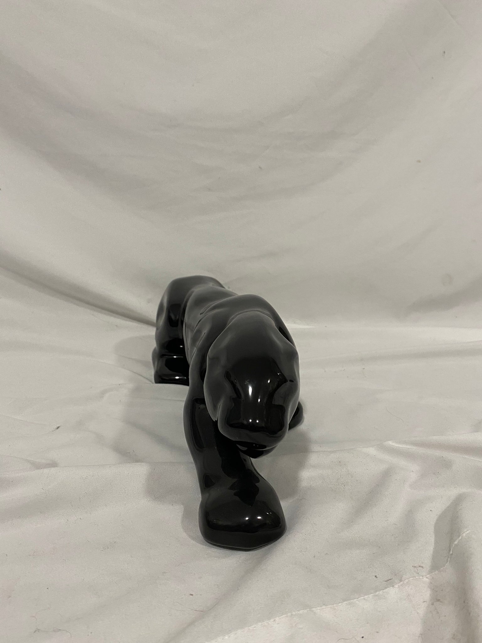 Black ceramic panther