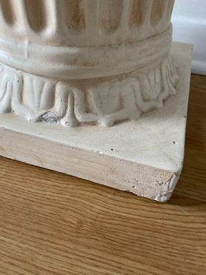 Roman style medium plaster column