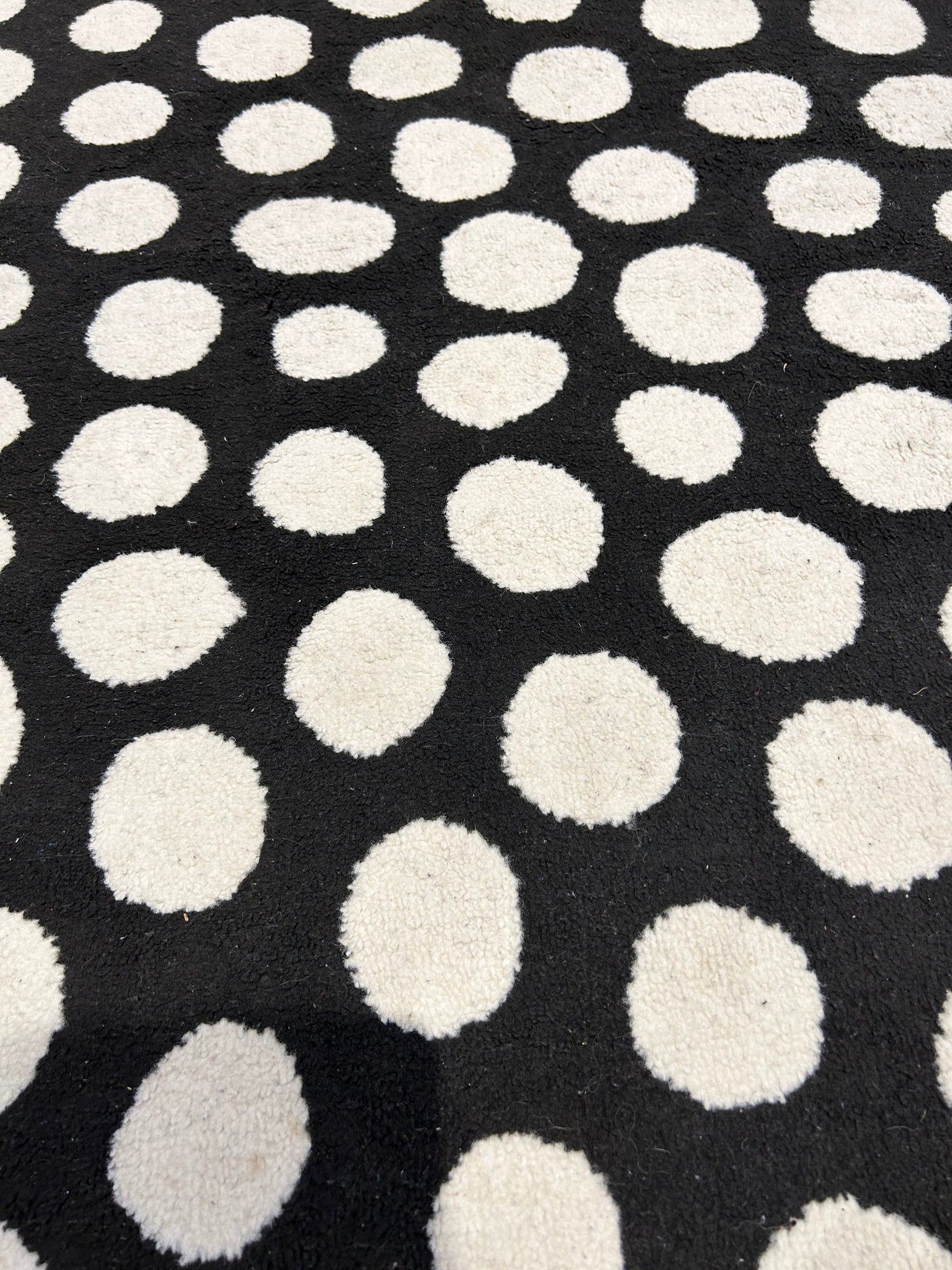 Discontinued polka dots IKEA carpet