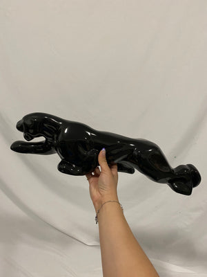 Black ceramic panther