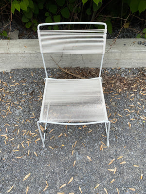Spaghetti style IKEA MELKER chairs