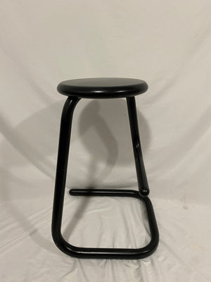 Black paperclip bar stool