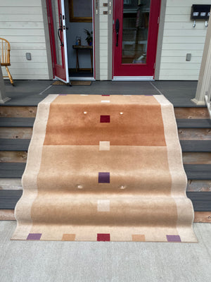 100% wool squares carpet