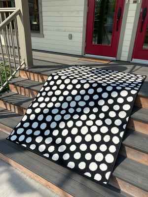 Discontinued polka dots IKEA carpet