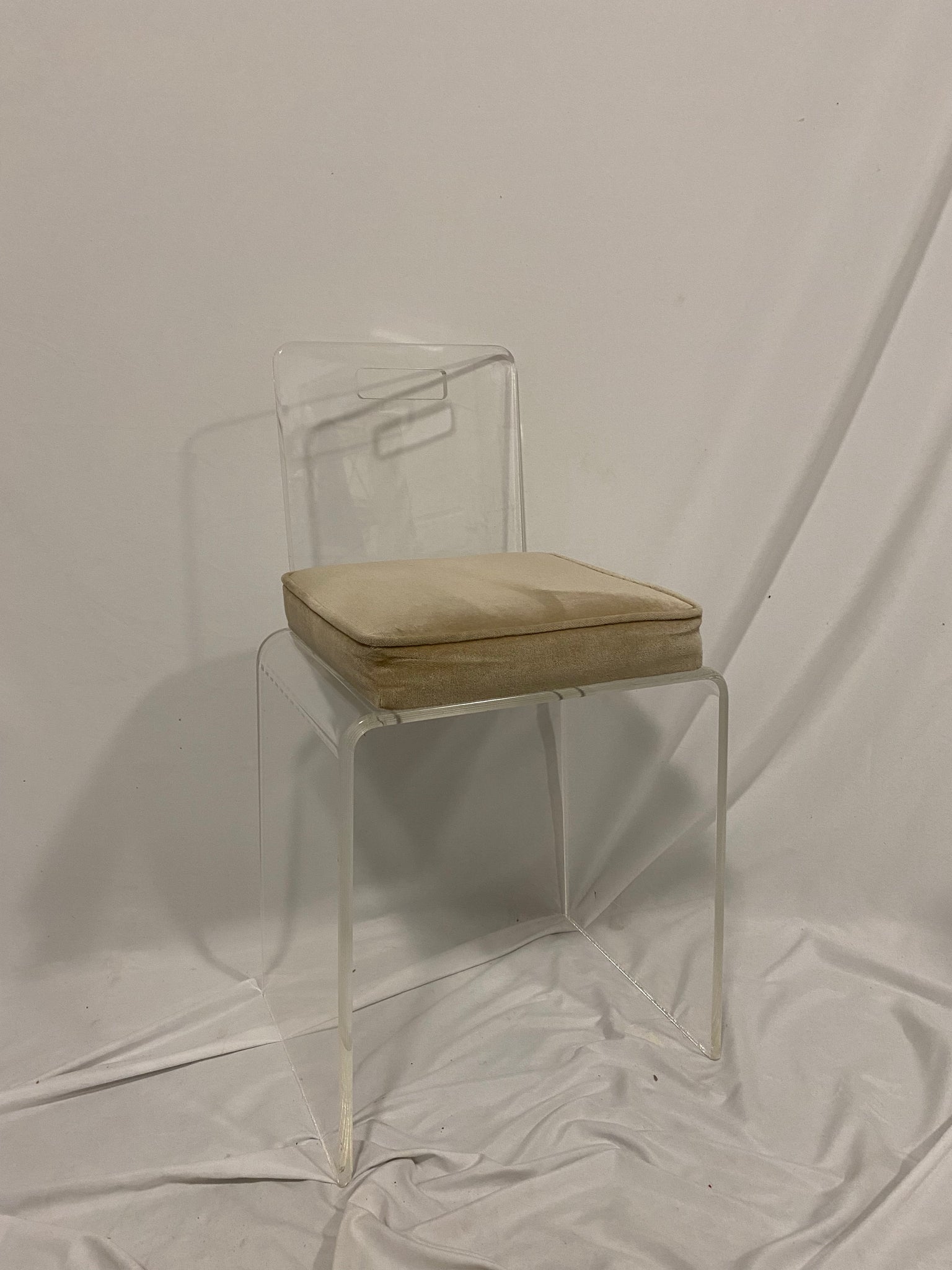 Small lucite chair