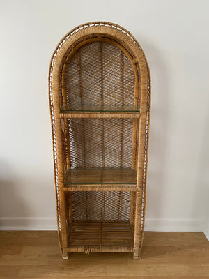 Baby sunburst wicker shelfie