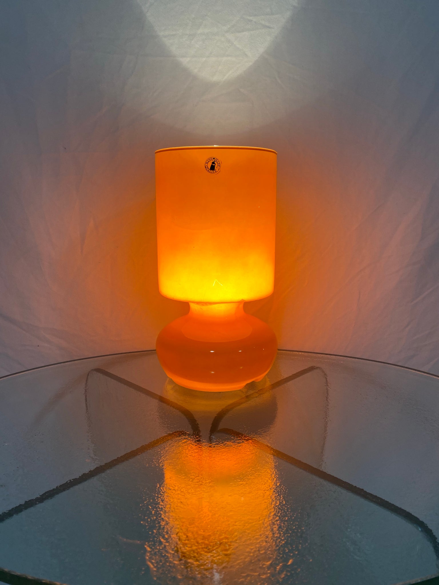 Orange IKEA Lykta lamp