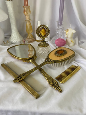 Beautiful antique ornate vanity set