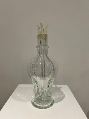 Selection of glass decanters & bottles part 1