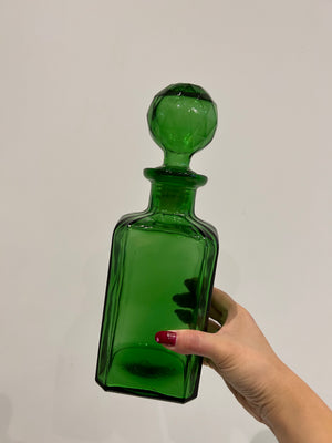 Selection of glass decanters & bottles part 1