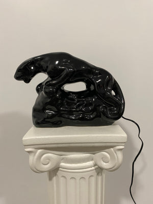 Black panther MCM lamp