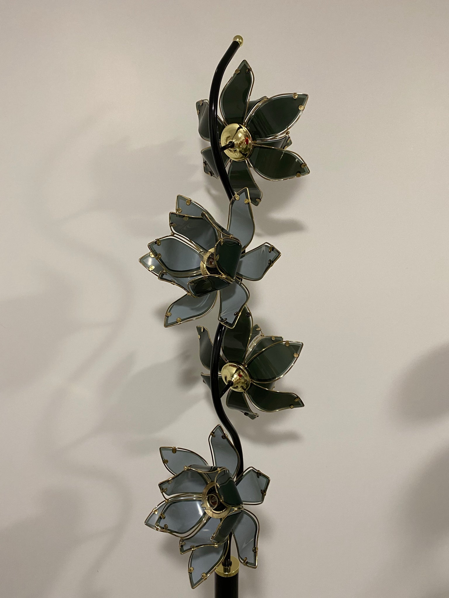 Beautiful lotus floor lamp