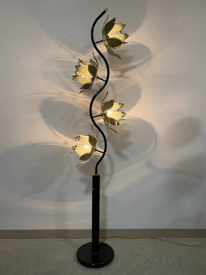 Beautiful lotus floor lamp