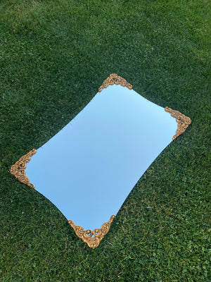 Antique ornate mirror