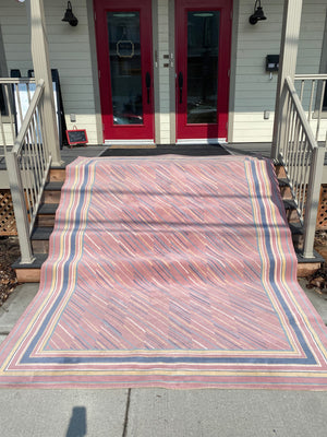 XL pink & sprinkles carpet