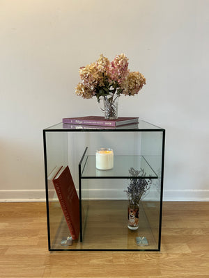 Modern tempered glass coffee / side table