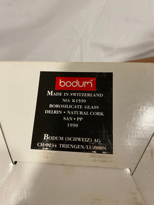 Complete vintage Bodum set