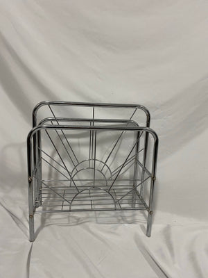 Retro chrome sunshine literature rack