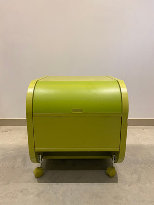 Discontinued green IKEA ILEN nightstand